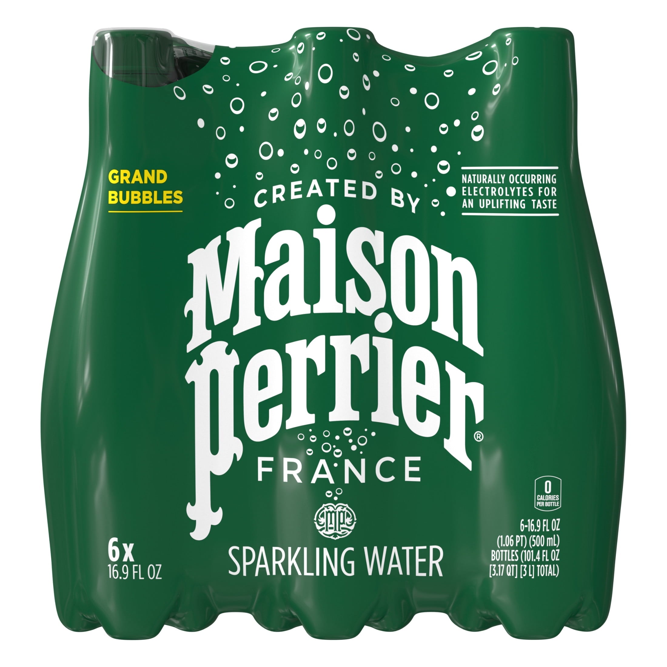 Maison Perrier Ultimate Sparkling Water 16.9 fl oz Plastic Bottles 6 Pack