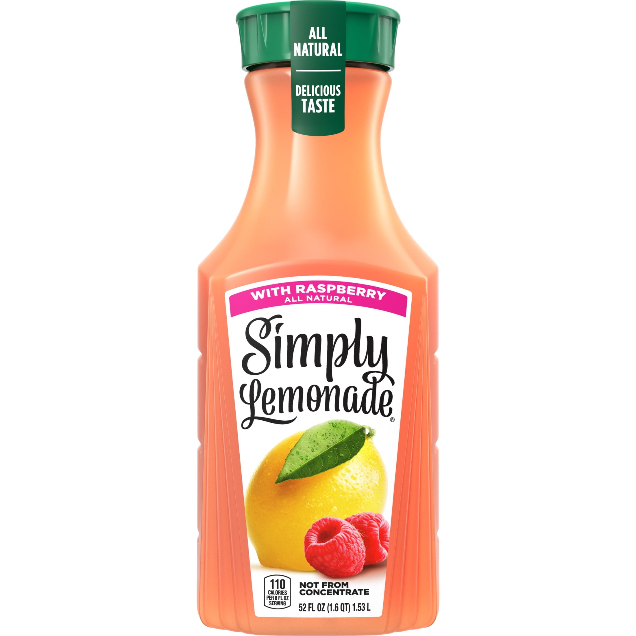 Simply Lemonade with Raspberry Bottle 52 fl oz