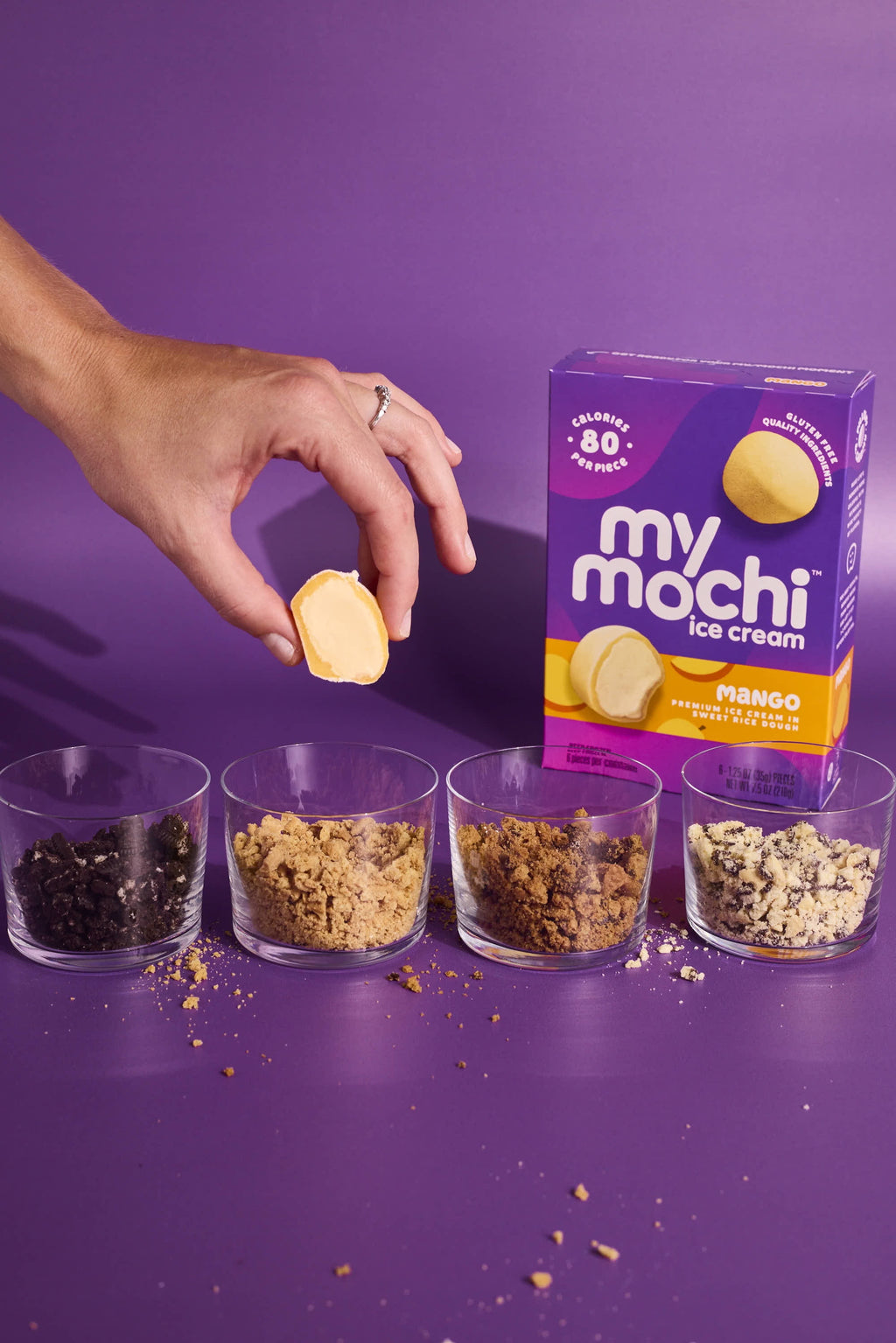 My/Mochi Ice Cream Sweet Mango 6 Count