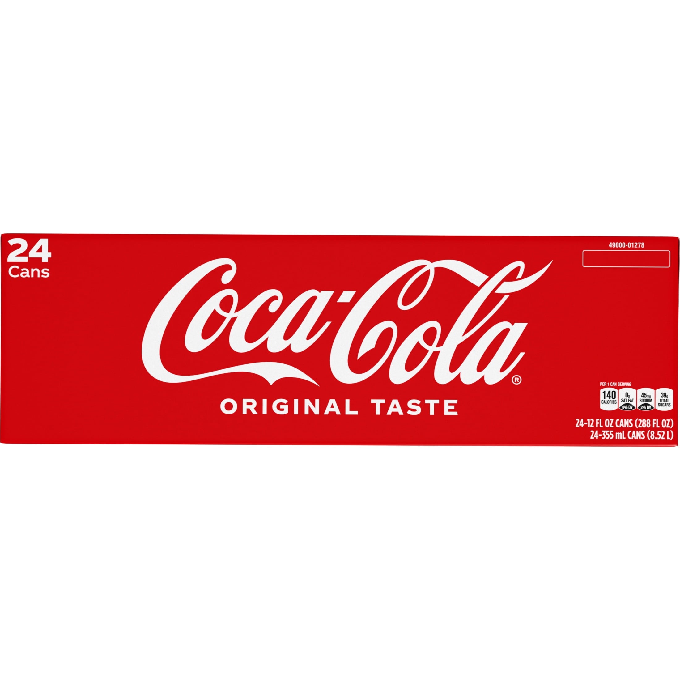 Soda Pop Cans 12 Fl Oz 24 Pack Coca-Cola