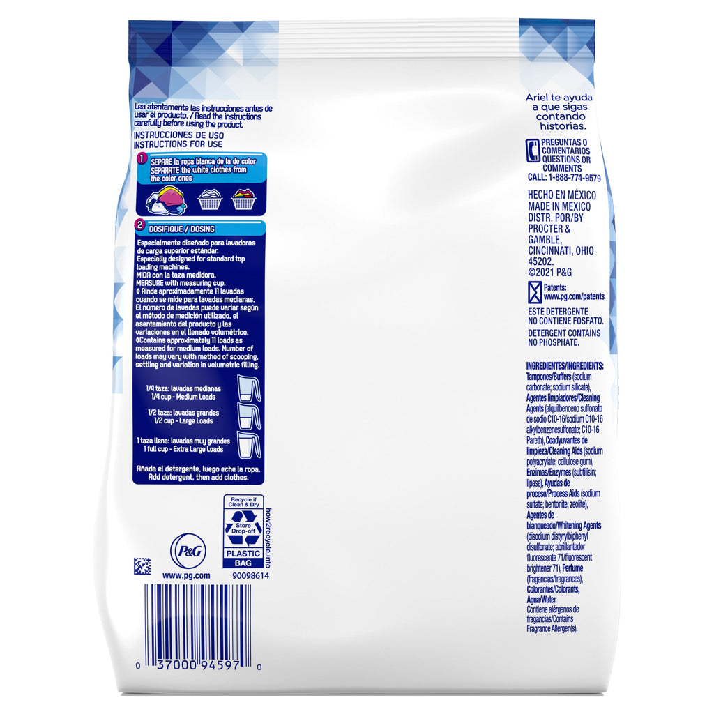Ariel Powder Laundry Detergent Original Scent 1.06 lb 11 Loads