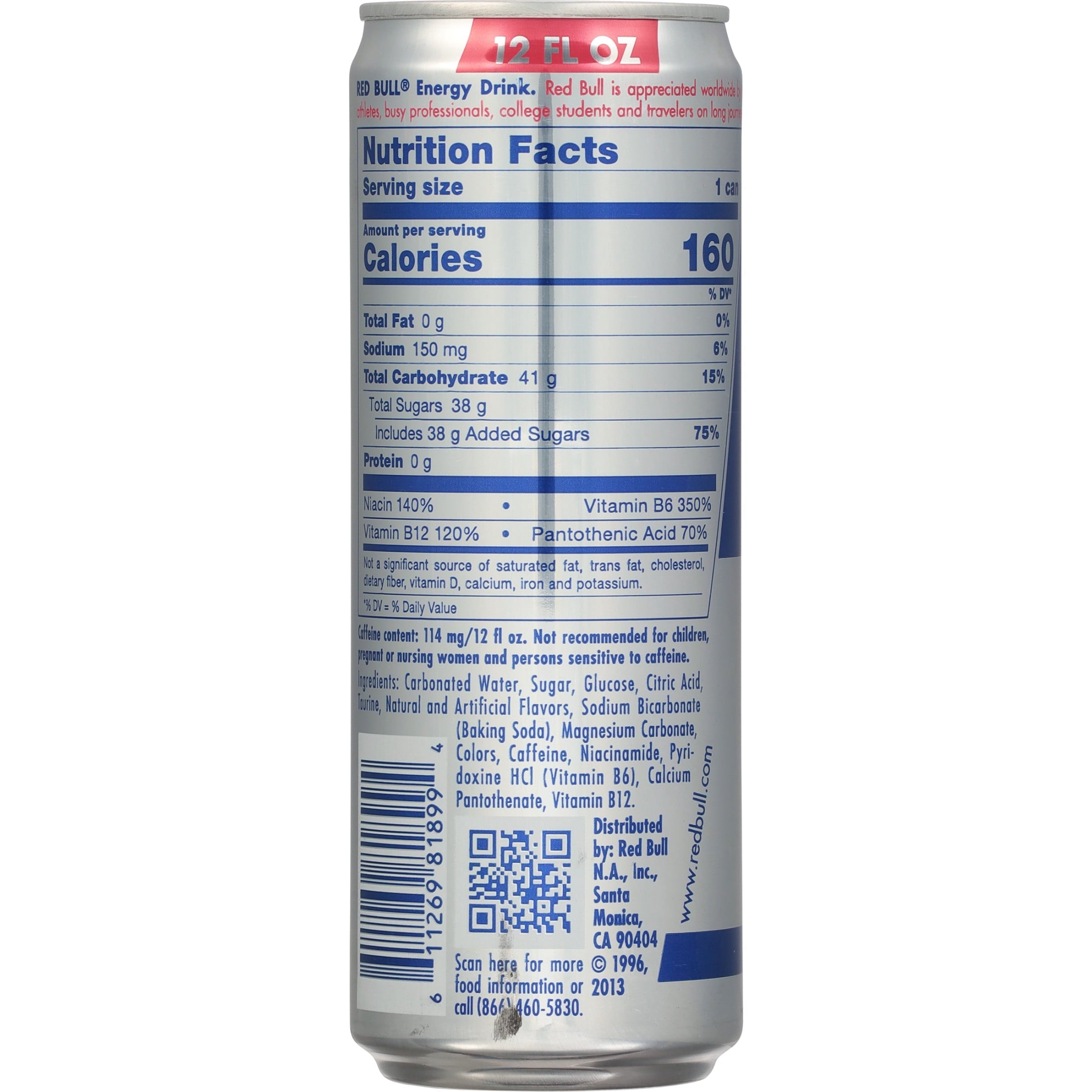 Red Bull Energy Drink 12 fl oz Single Can