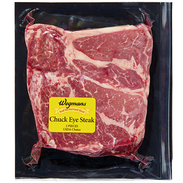Wegmans Choice Chuck Eye Steak 2 Pieces