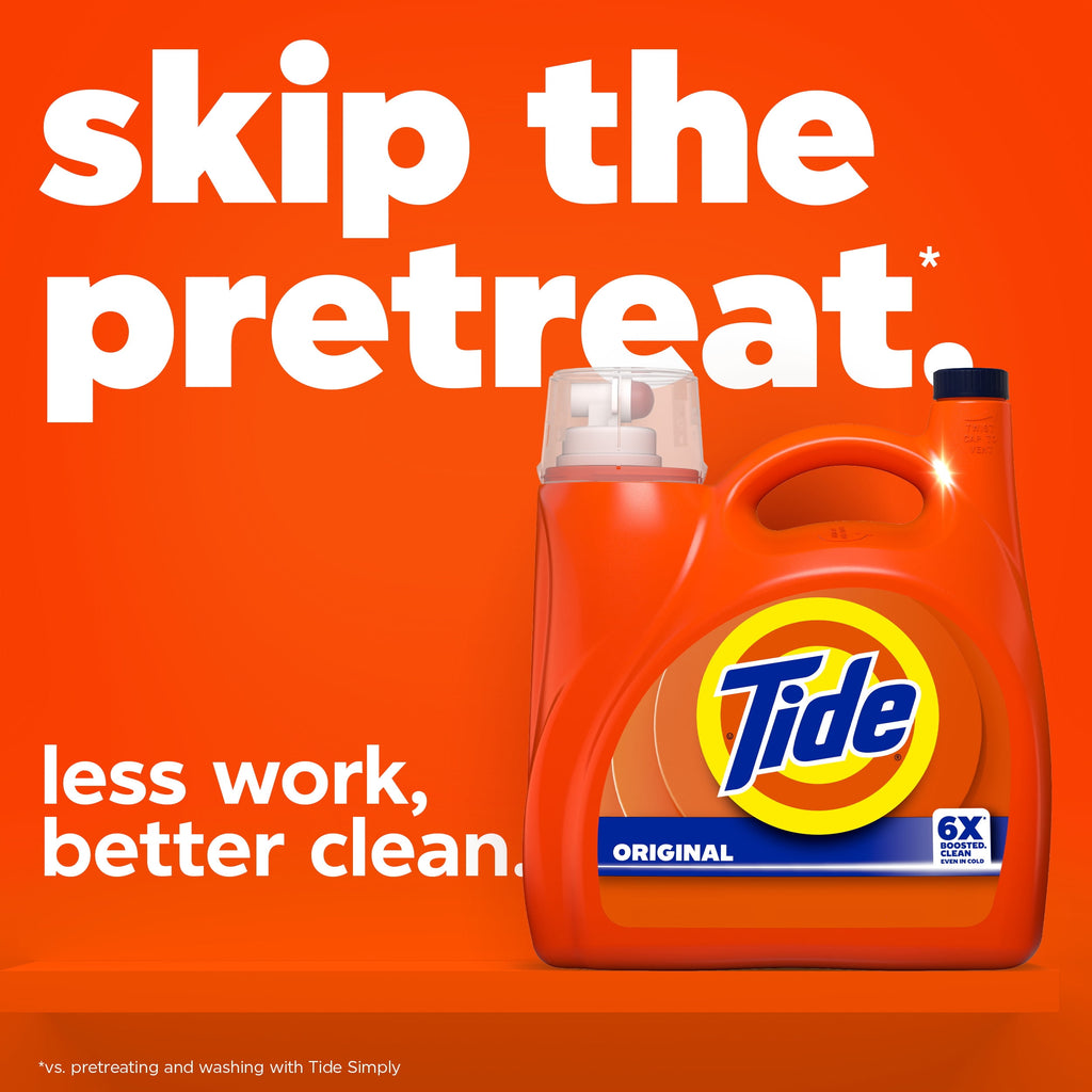 Tide Original Liquid Laundry Detergent 125 fl oz 100 Loads