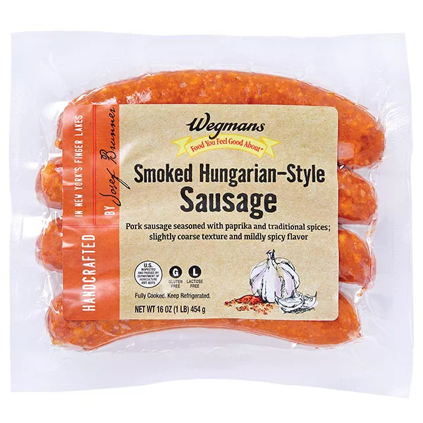 Wegmans Smoked Hungarian-Style Sausage (Package)
