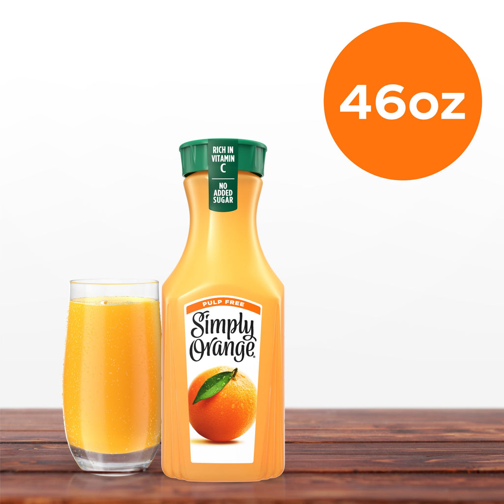 Simply Orange Pulp-Free Orange Juice 46 fl oz