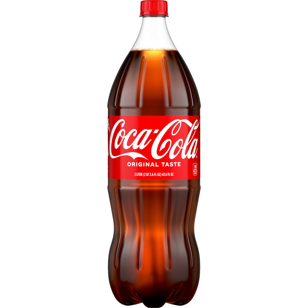 Soda Pop Bottle 2 Liters Coca-Cola