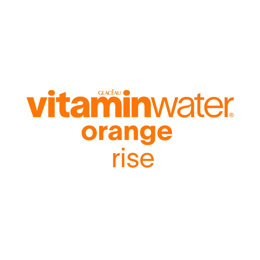 Vitaminwater Zero Sugar Rise Orange Flavored Water 16.9 fl oz 6 Pack