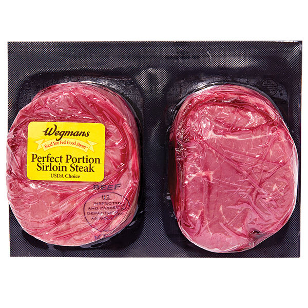 Wegmans Choice Perfect Portion Sirloin Steak 0.91 lb