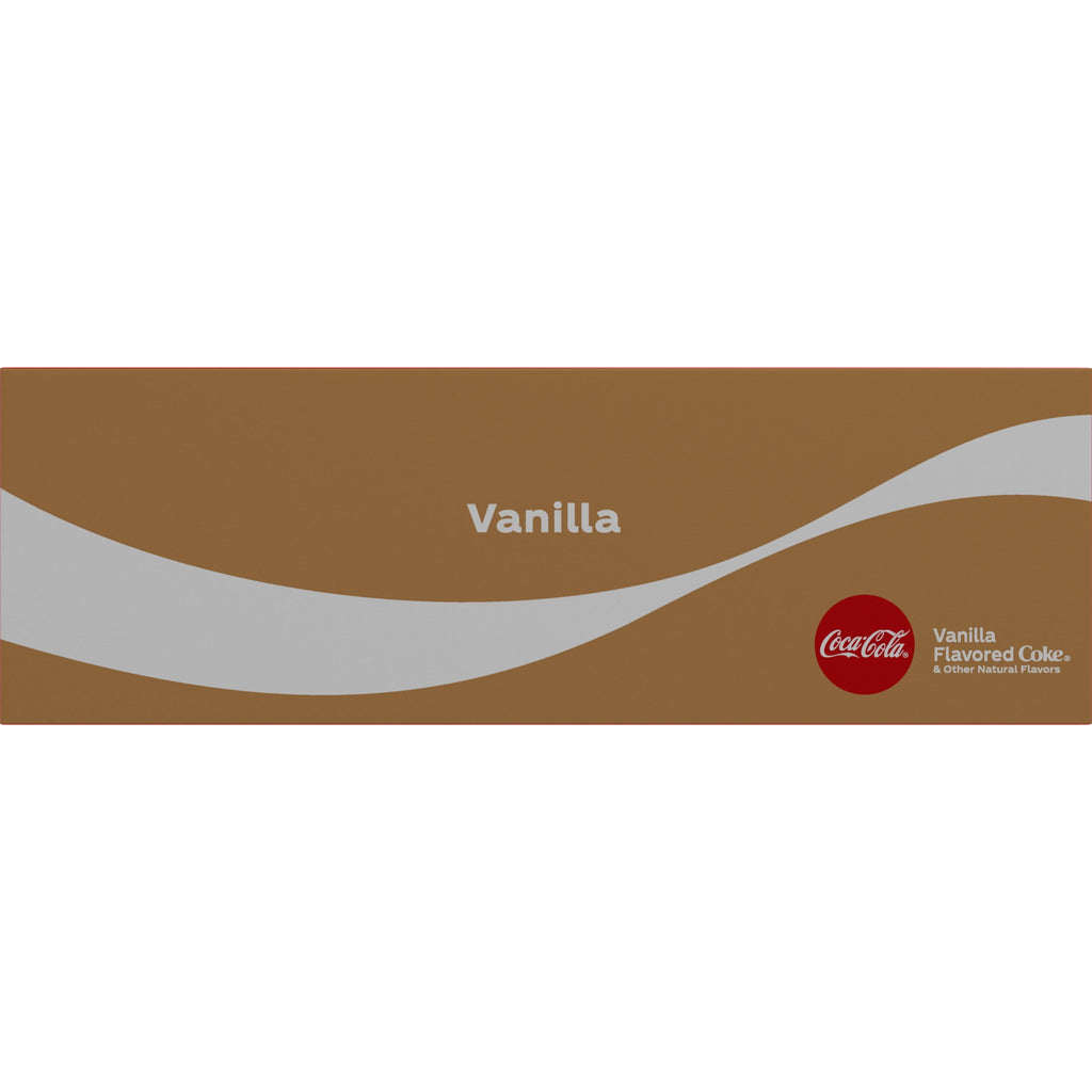 Vanilla Soda Pop Fridge Pack Cans 12 Fl Oz 12 Pack Coca-Cola