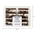 Cookies & Cream Soft Baked Brownies 13.5 Oz 8 Count Freshness Guaranteed