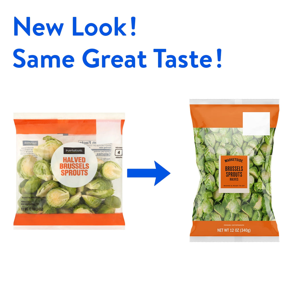 Fresh Halved Brussels Sprouts 12 Oz