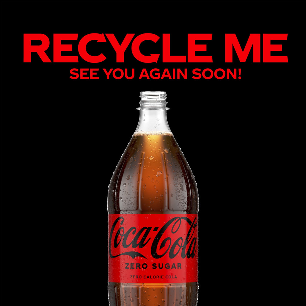 Zero Sugar Soda Pop Bottle 1.25 Liters Coca-Cola