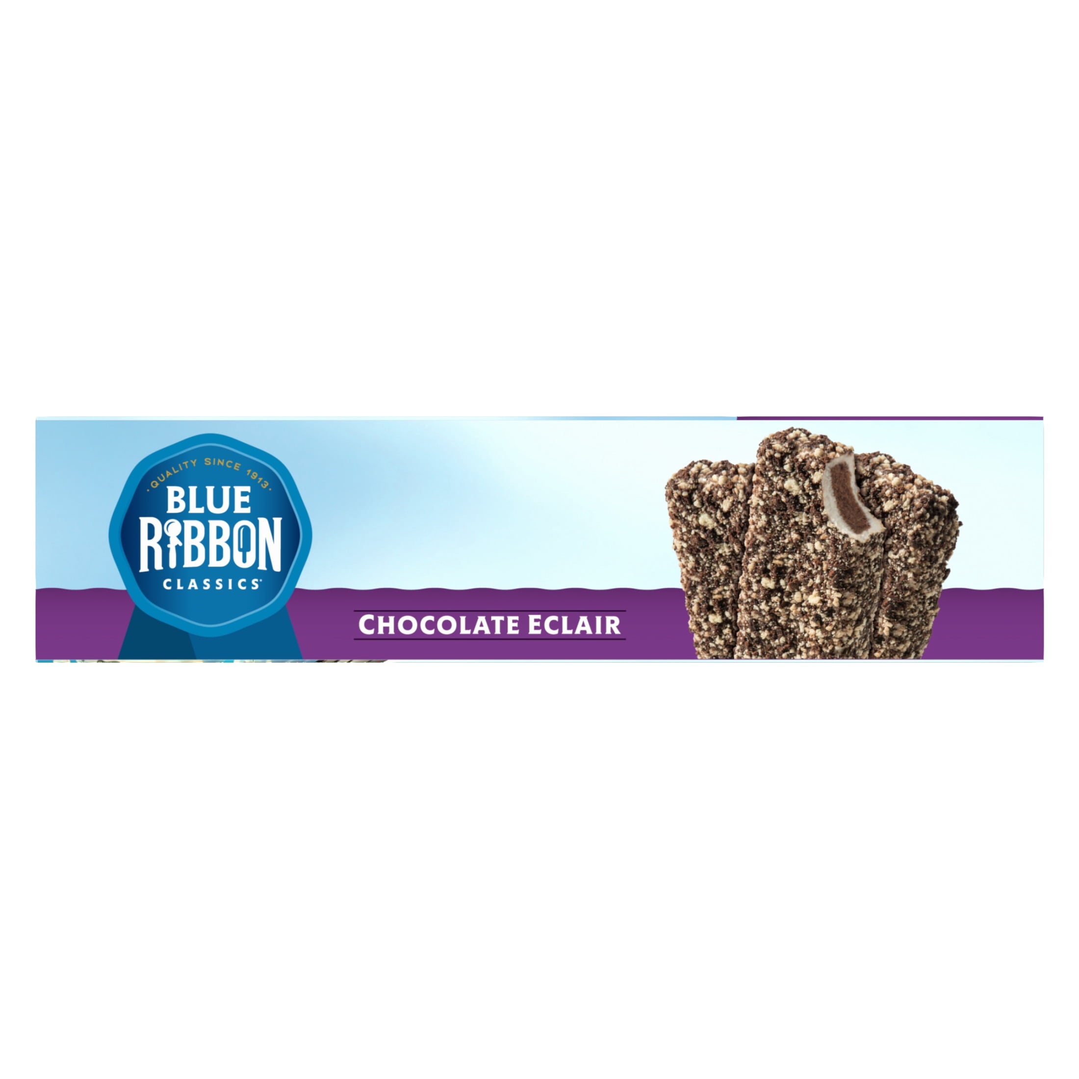Blue Ribbon Classics Chocolate Eclair Frozen Dessert Bars 12 Count 36 Fl Oz