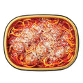 Wegmans Gold Pan Spaghetti & Meatballs Cooked 10 Oz