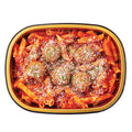 Wegmans Gold Pan Brown Rice Penne & Meatballs Cooked