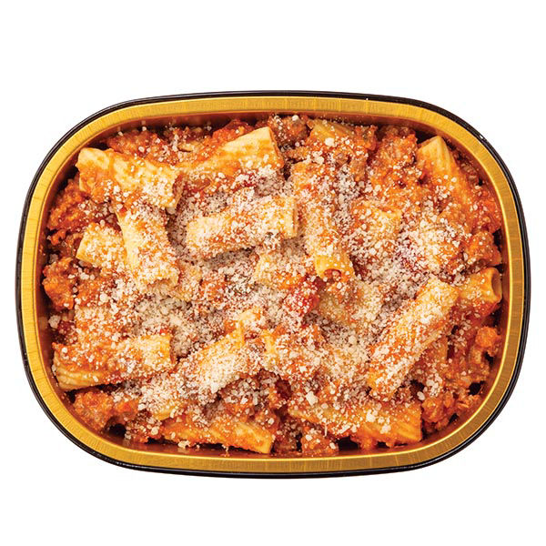 Wegmans Gold Pan Rigatoni Bolognese Cooked 10 Oz