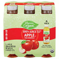 Wegmans Organic 100% Apple Juice, Mini Bottles, 6 Pack 60 fl. oz.
