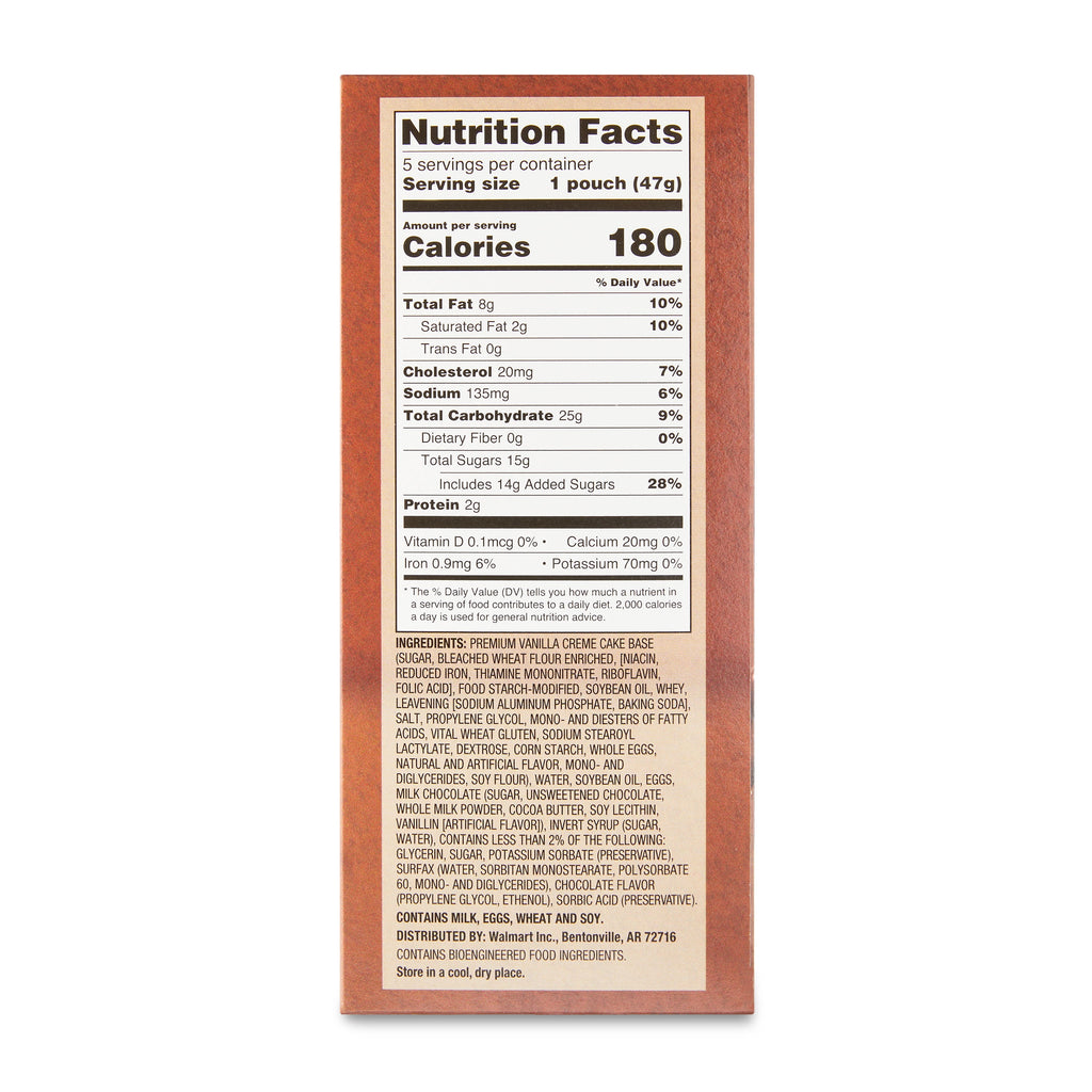 Chocolate Chip Mini Muffins 8.25 Oz 5 Count Great Value