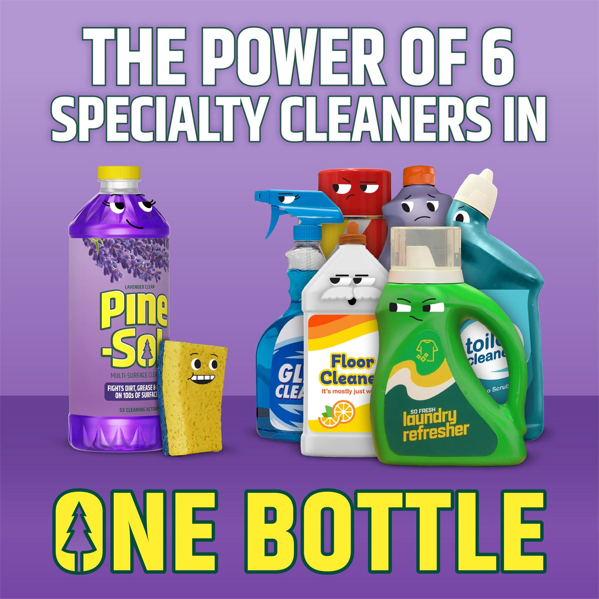 Pine-Sol Multi-Surface Floor Cleaner Lavender Clean 60 fl oz
