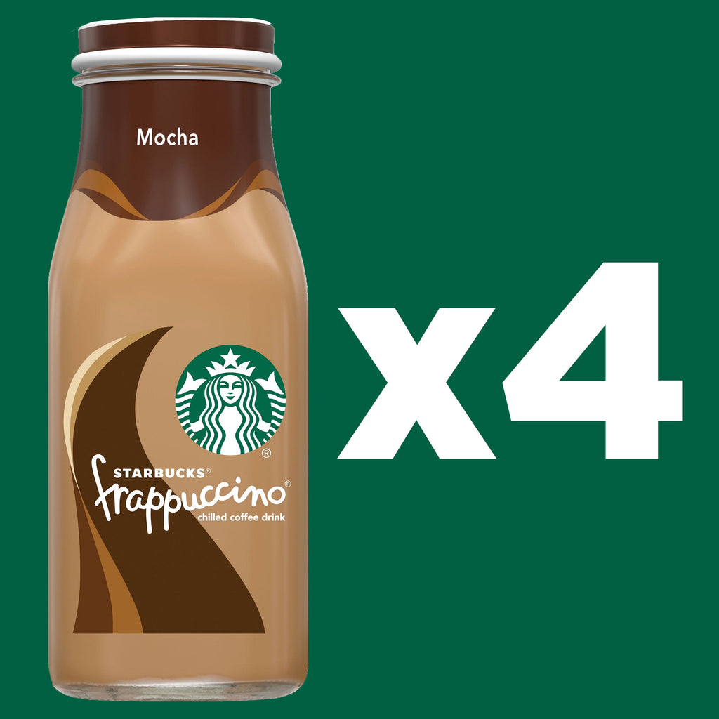 Starbucks Frappuccino Mocha Iced Coffee 9.5 fl oz 4 Pack