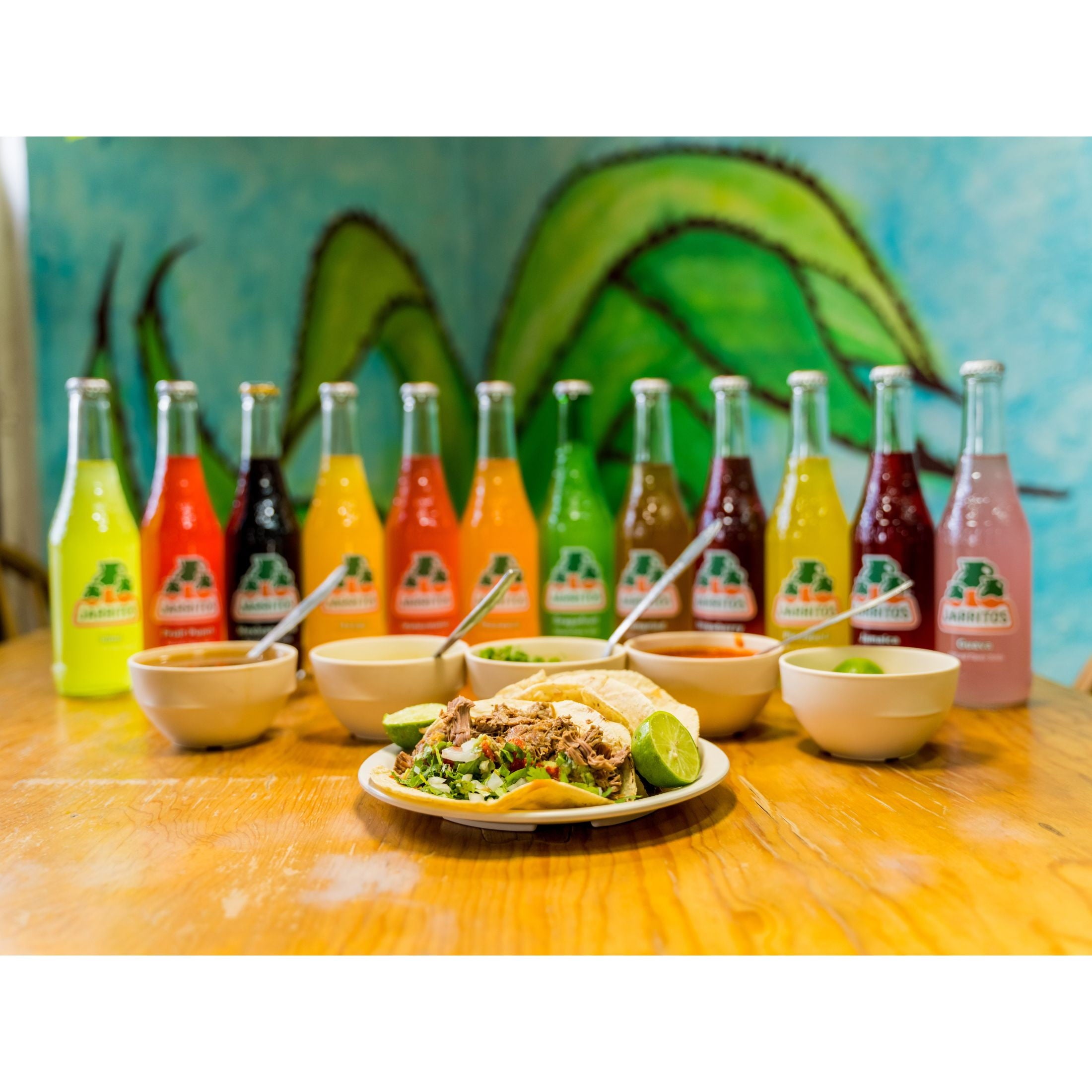 Jarritos Variety Pack Soda Glass Bottles 12.5 Fl Oz 12 Pack