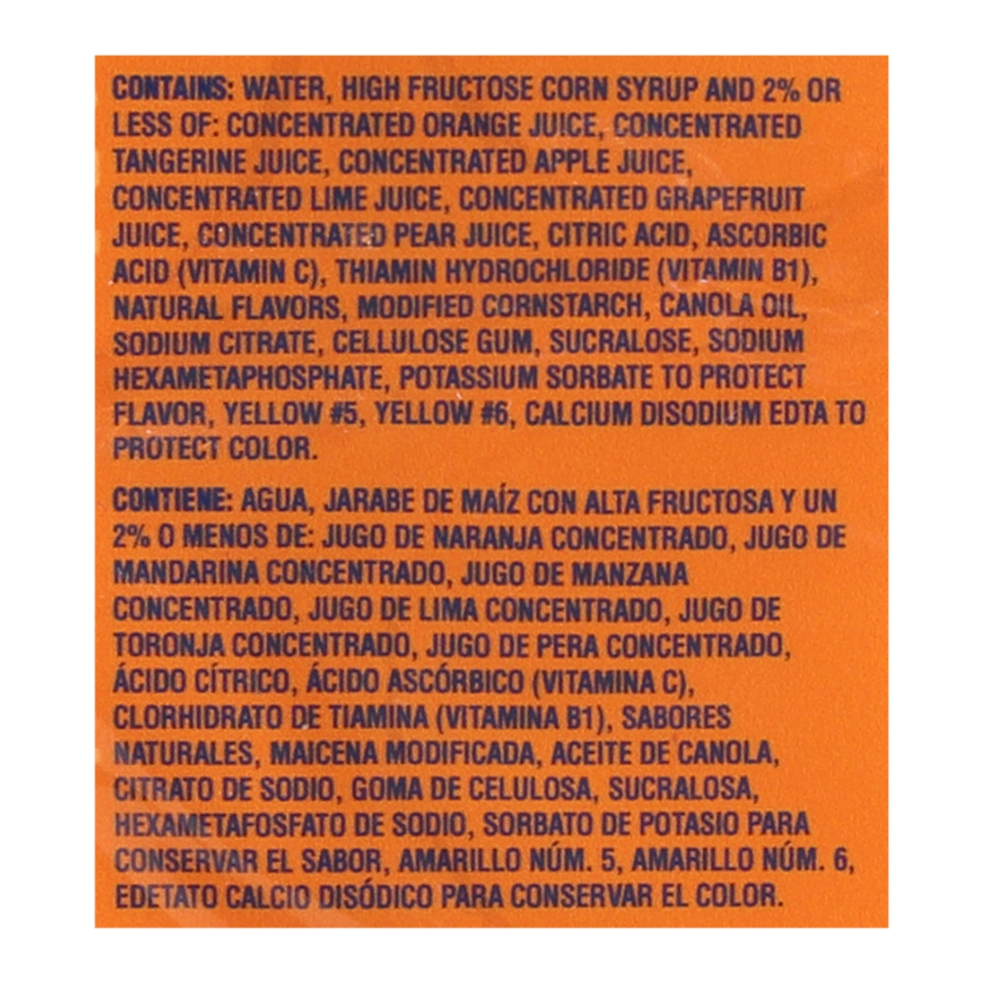 SunnyD Tangy Original Shelf Stable Orange Juice Drink 6.75 fl oz 18 Count 3 Pack