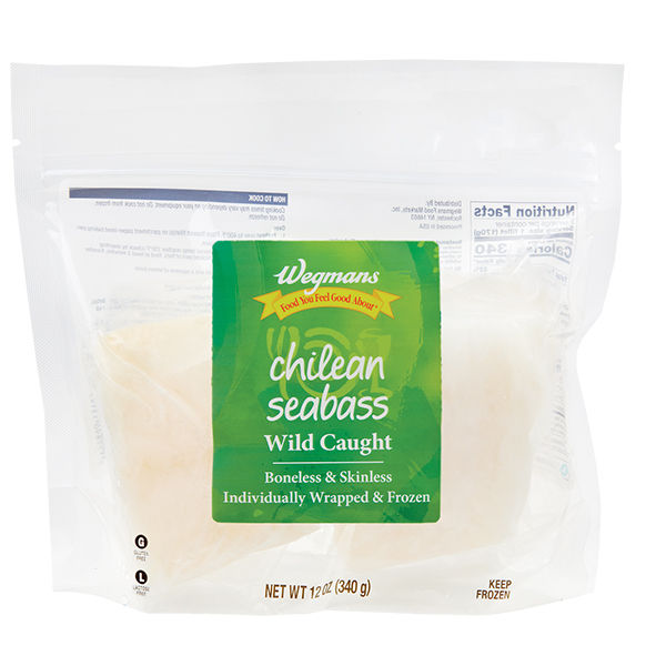 Wegmans Wild Caught Chilean Seabass 12 Oz