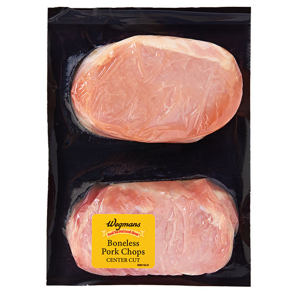 Wegmans Boneless Center Cut Pork Chops 1.02 lbs