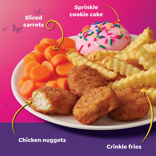 Comfort Cravers Disney Princess Chicken Nuggets Frozen Meal 8 Oz