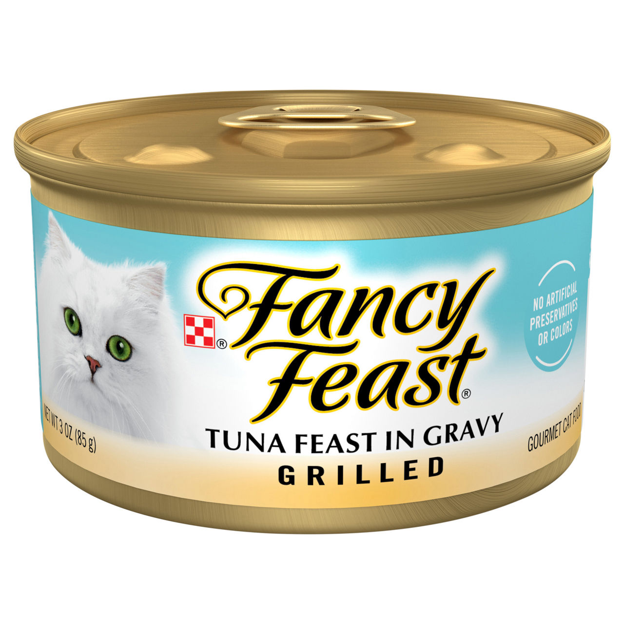 Fancy Feast Gourmet Grilled Tuna Feast in Gravy Cat Food