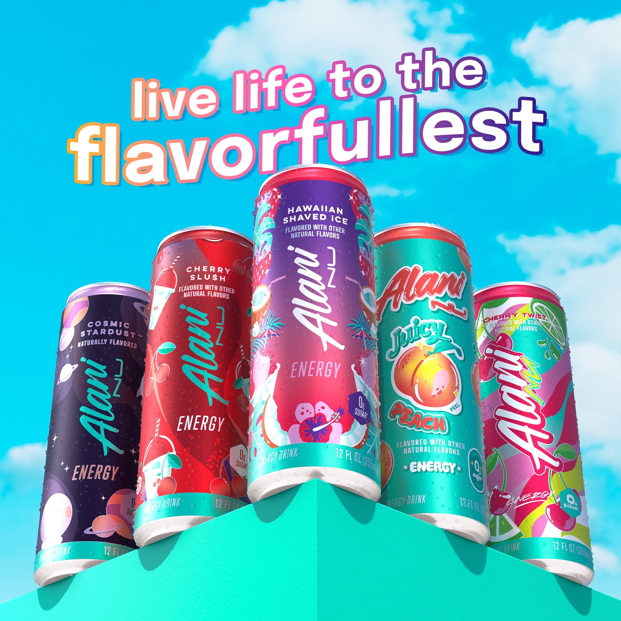 Alani Nu Sugar Free Energy Drink Variety Pack 12 fl oz 12 Pack Cans