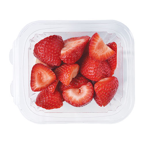 Wegmans Sliced Strawberries 0.75 Lb