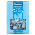 Wegmans Assorted Clear Plastic Cutlery 48 Ct