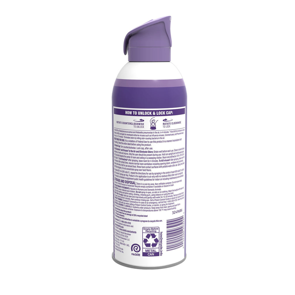 Lysol Air Sanitizer Spray Light Breeze Scent 10 oz