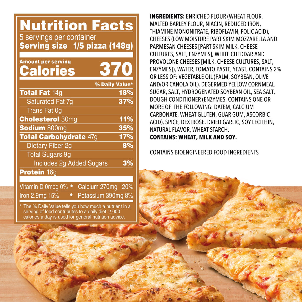 Freschetta Four Cheese Naturally Rising Crust Frozen Pizza 26.11 Oz