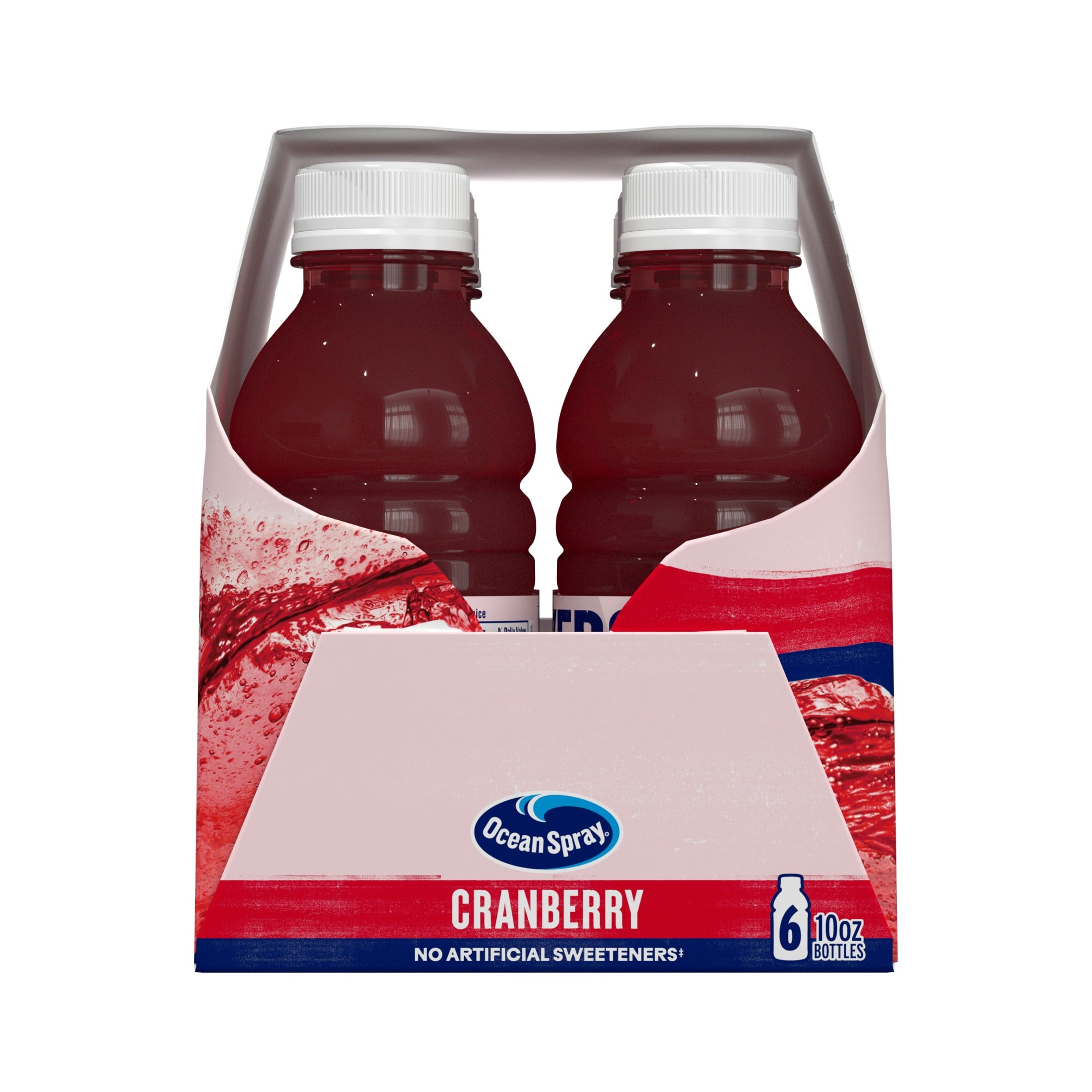 Ocean Spray Zero Sugar Cranberry Juice Drink 60 fl oz Bottle 6 Count
