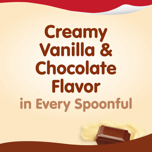 Chocolate and Vanilla Pudding Cups 3.25 Oz 12 Count Snack Pack