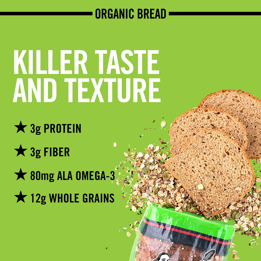 Organic Thin Sliced 21 Whole Grains and Seeds Bread 20.5 Oz