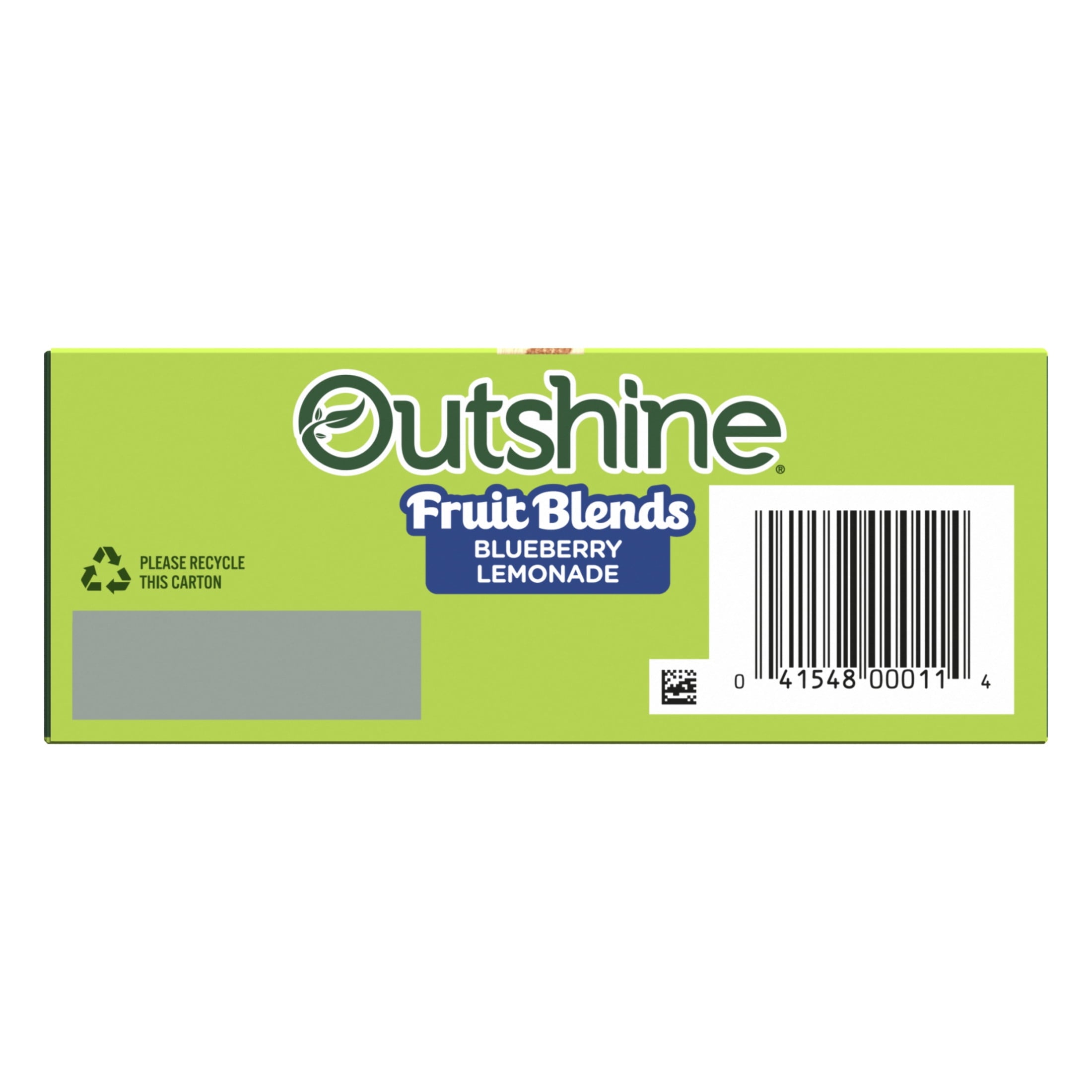 Outshine Blueberry Lemonade Fruit Blends Frozen Fruit Bars 6 Count 15 Fl Oz