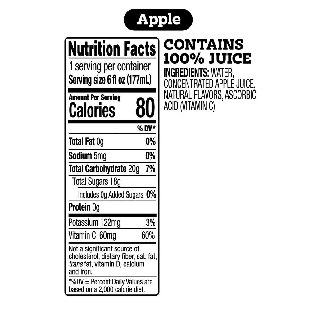 Good2Grow 100% Apple Juice 6 fl oz 3 Pack Character Tops Vary