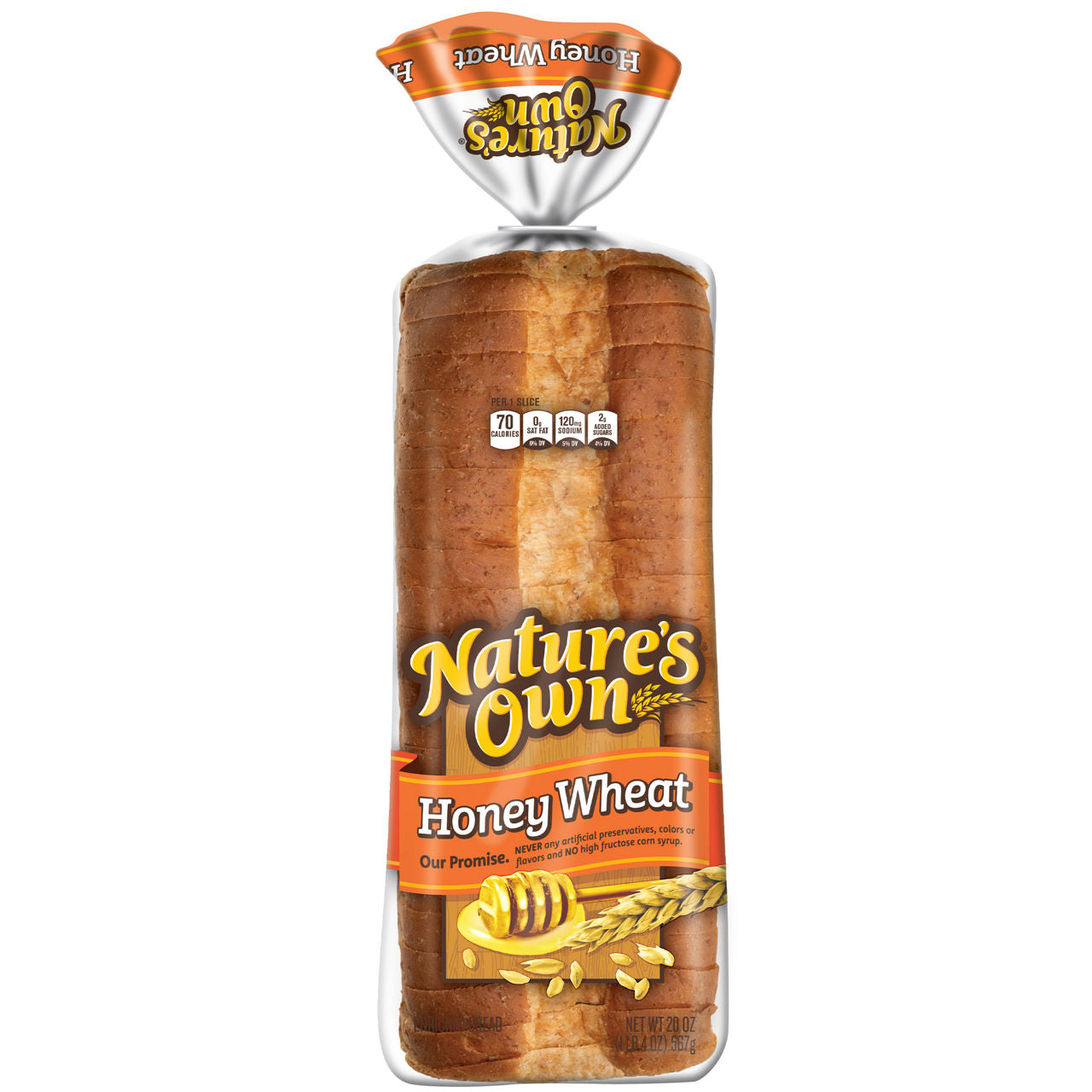 Nature's Own Honey Wheat Bread 20 oz