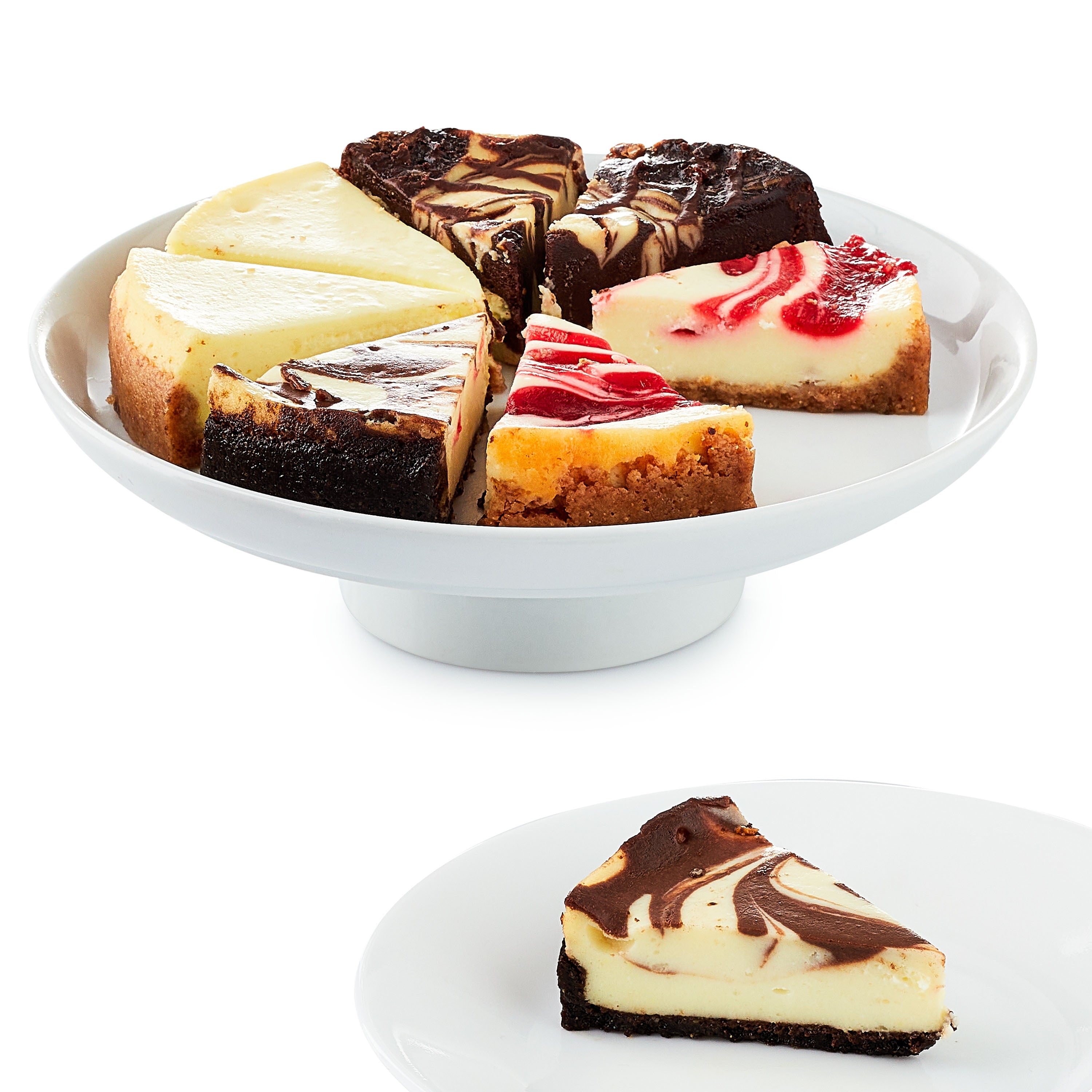 Variety Cheesecake 16 Oz 8 Slices Freshness Guaranteed