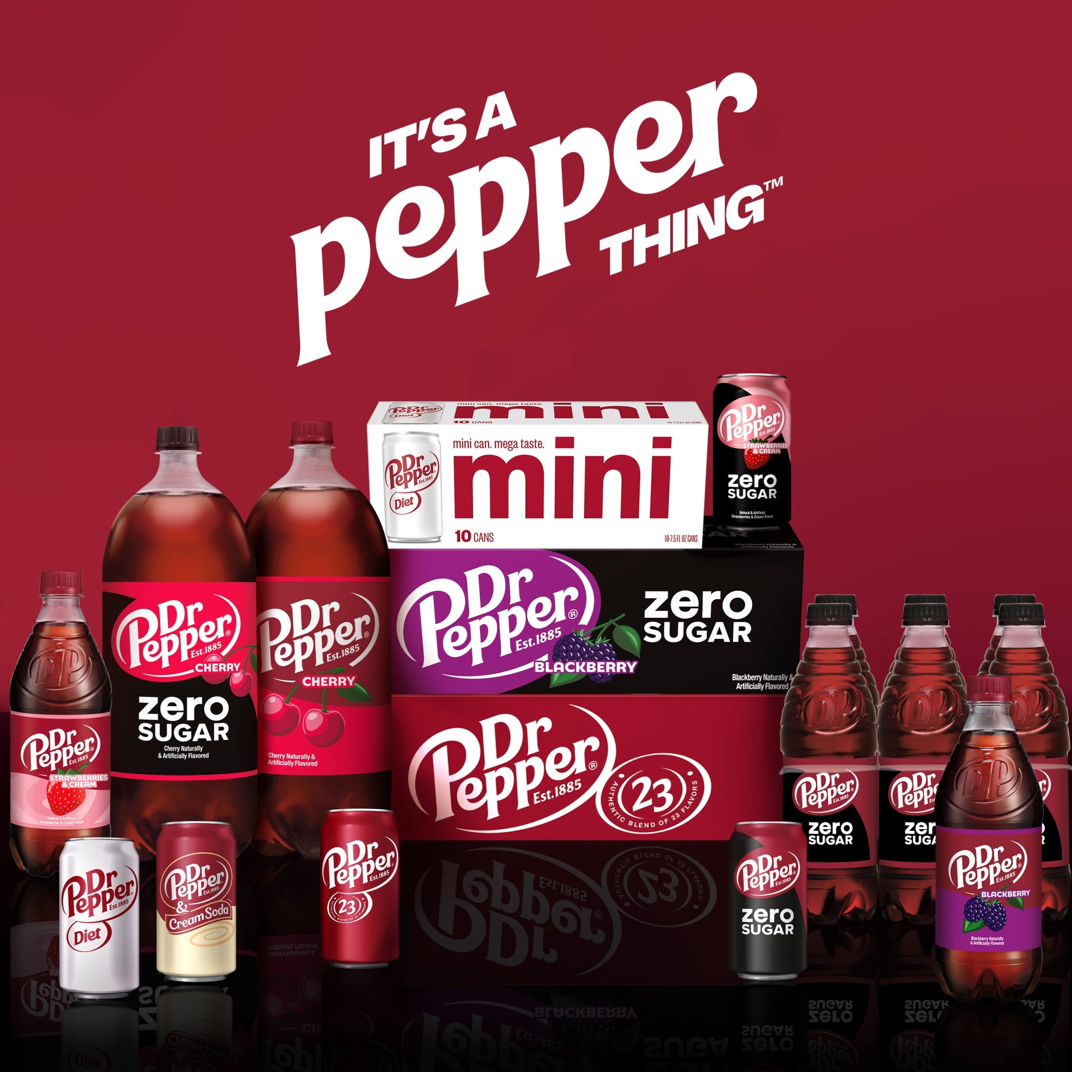 Cherry Soda Pop Cans 12 Fl Oz 12 Pack Dr Pepper