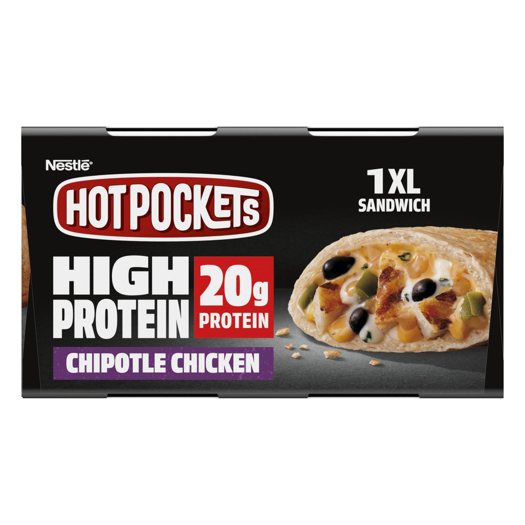 Hot Pockets High Protein Chipotle Chicken Frozen Sandwich 6.75 Oz