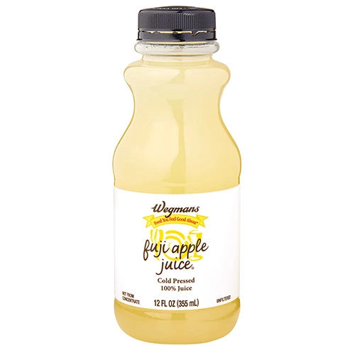 Wegmans Cold Pressed 100% Juice, Fuji Apple 12 fl. oz.