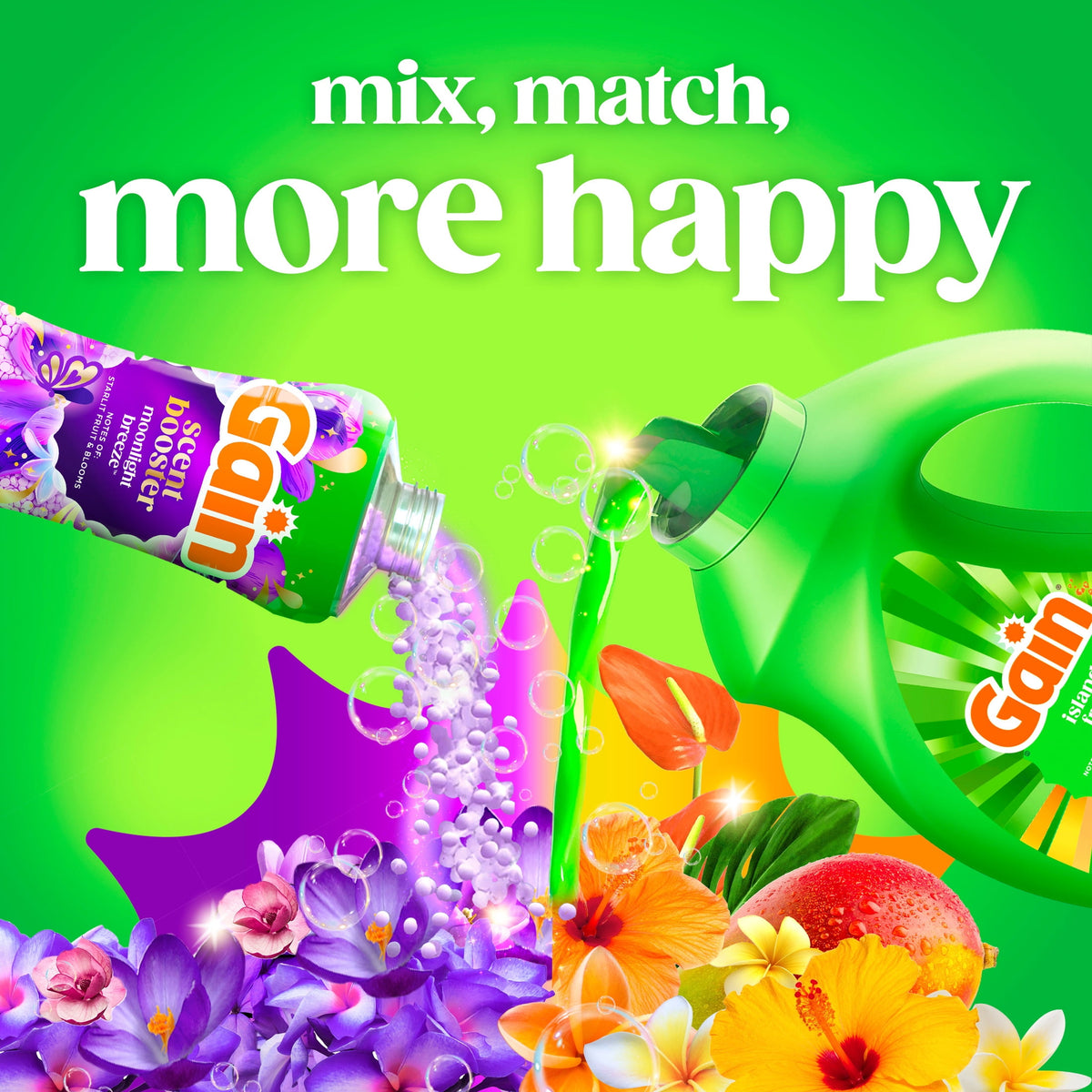 Gain Liquid Laundry Detergent Island Fresh Scent 81 fl oz 61 Loads