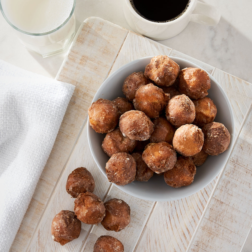 Glazed Sour Cream Donut Holes 14 Oz 28 Count Freshness Guaranteed