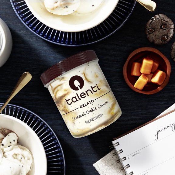 Talenti Gelato Caramel Cookie Crunch Frozen Dessert 16 Fl Oz