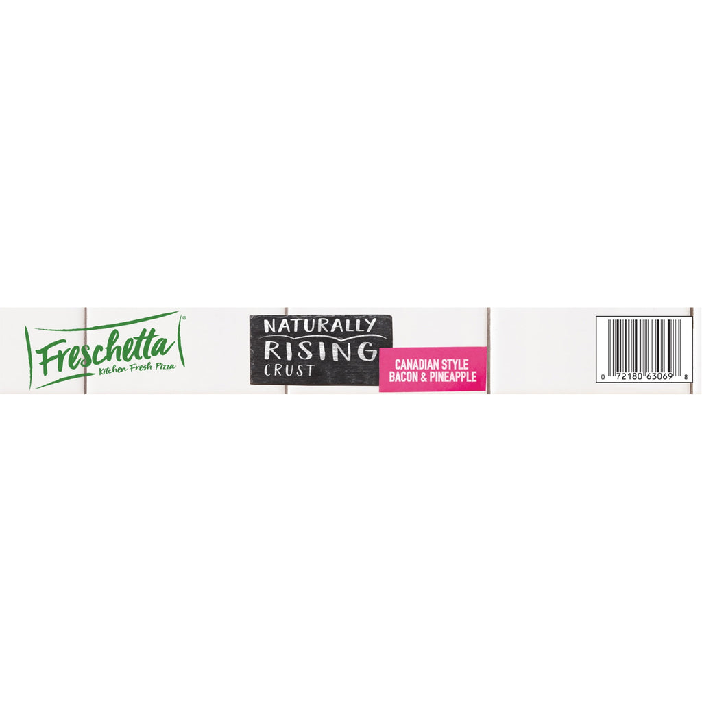 Freschetta Canadian Bacon and Pineapple Naturally Rising Crust Frozen Pizza 27.5 Oz